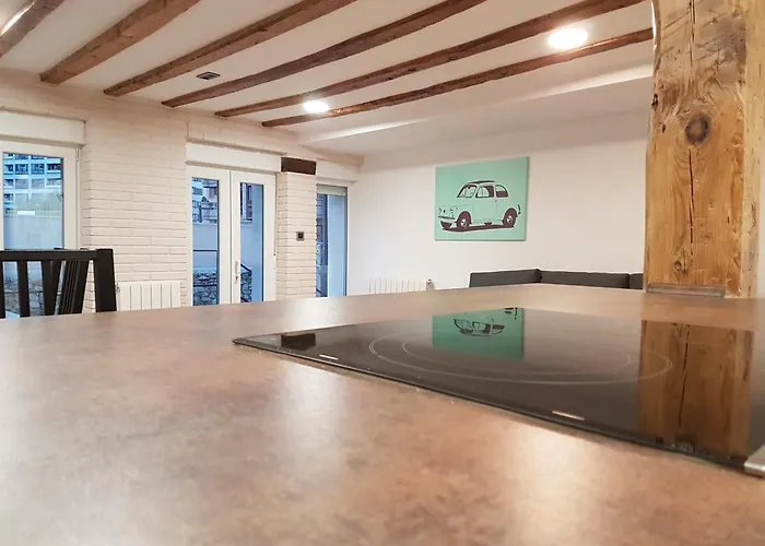 Appartement Gumerflat Patio-yaard, Parking &, Wifi Fibra Free, Downtown Burgo